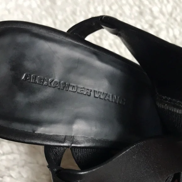 Alexander Wang Women's Black Sandals - Picture 7 of 12